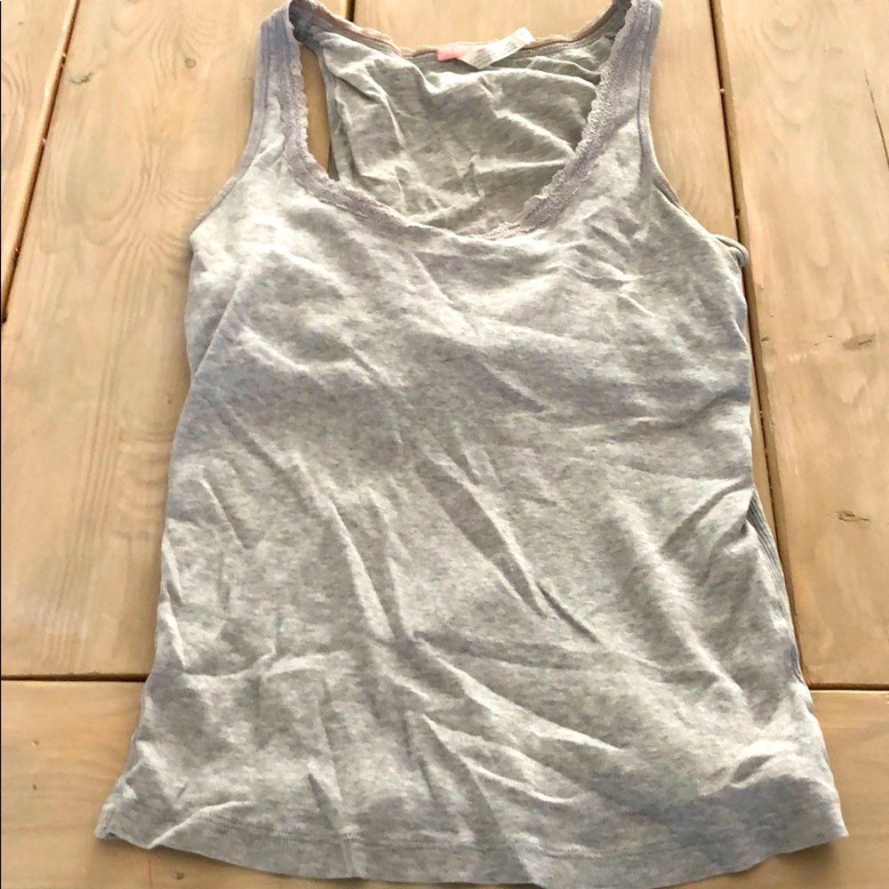 Light gray tank top